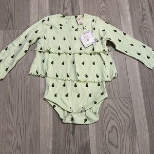Kate Quinn Pear Bodysuit NWT Size 2T